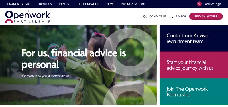 Openwork Partnership website
